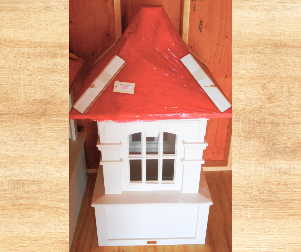 24" VINYL FAIRFIELD CUPOLA WITH CLEARCOAT - Garden Time