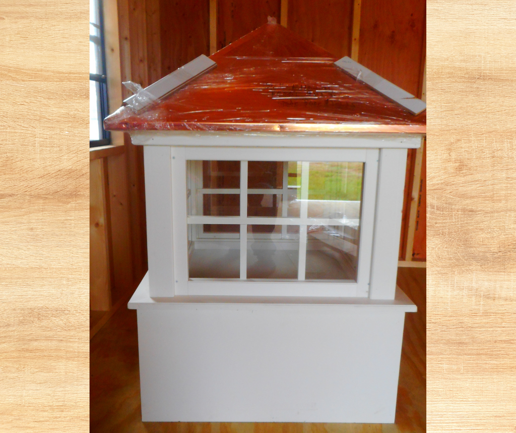 30" VINYL ELLSWORTH CUPOLA WITH CLEARCOAT - Garden Time