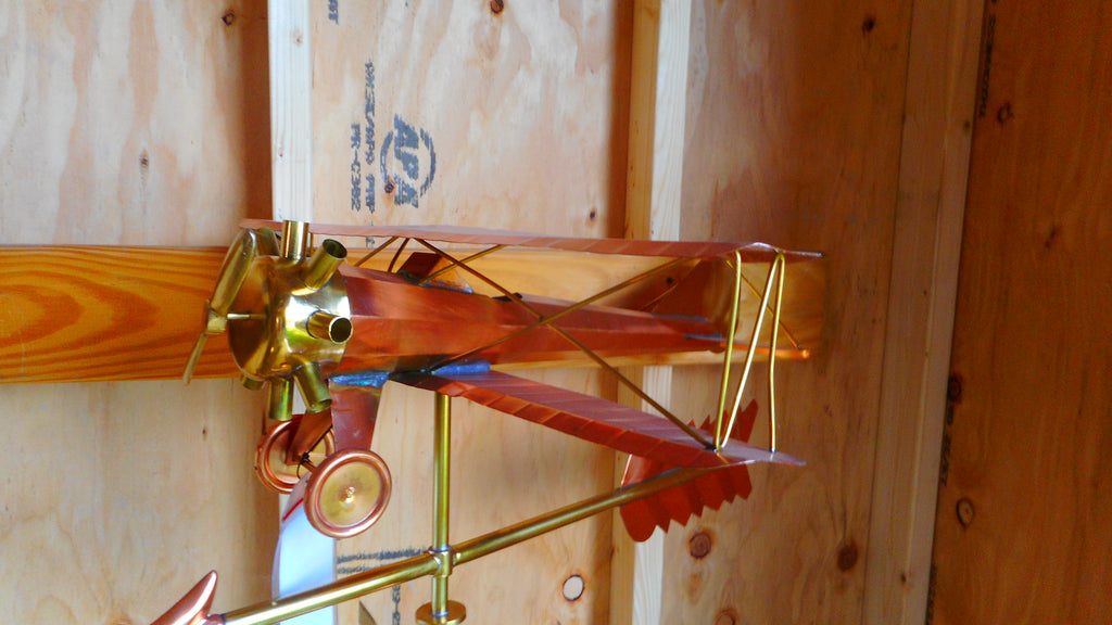 BIPLANE WEATHERVANE - Garden Time