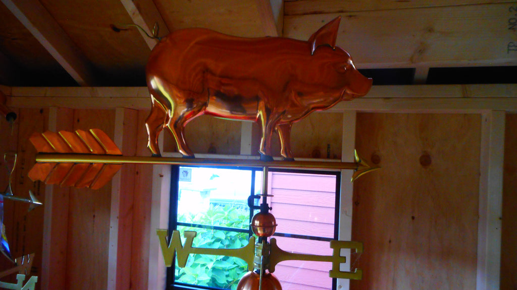 COUNTRY PIG WEATHERVANE - Garden Time