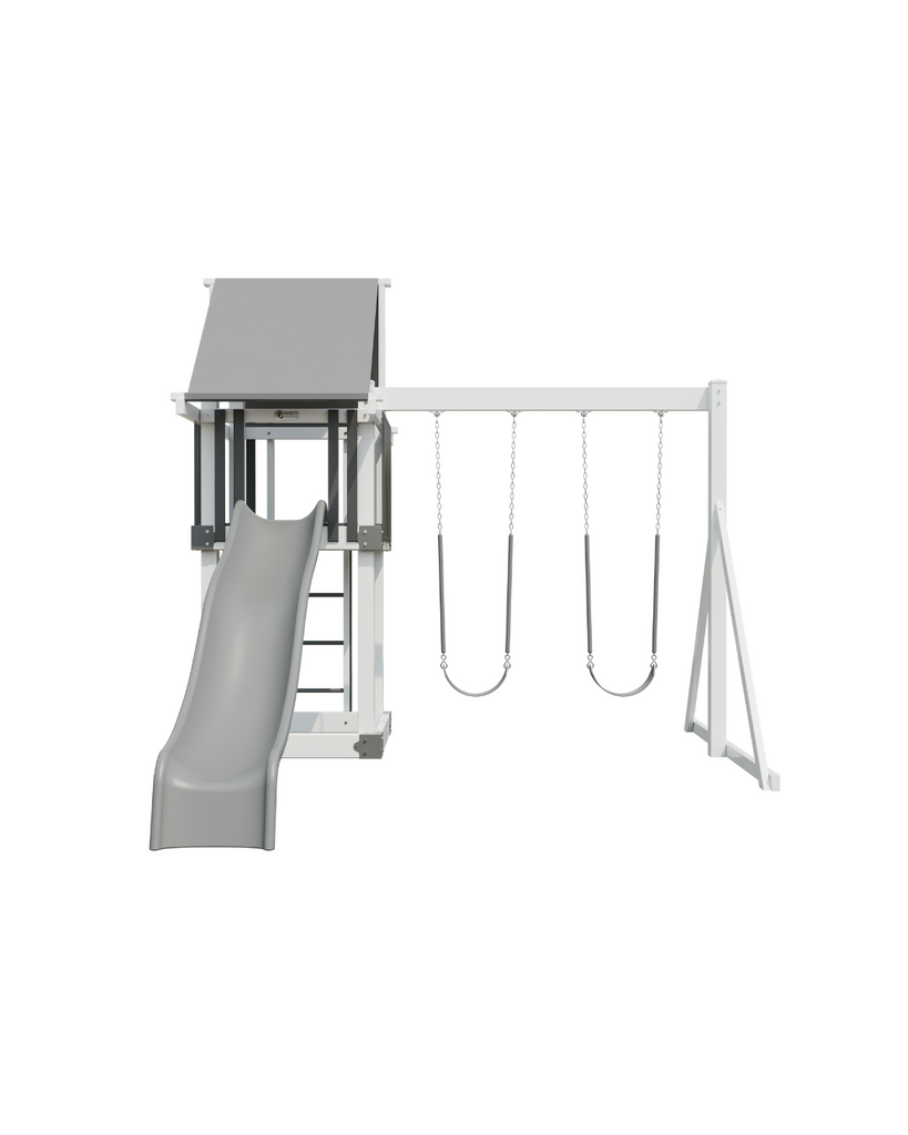 DIY PLAYSET KIT - MOD 44 WHITE & GRAY - Garden Time