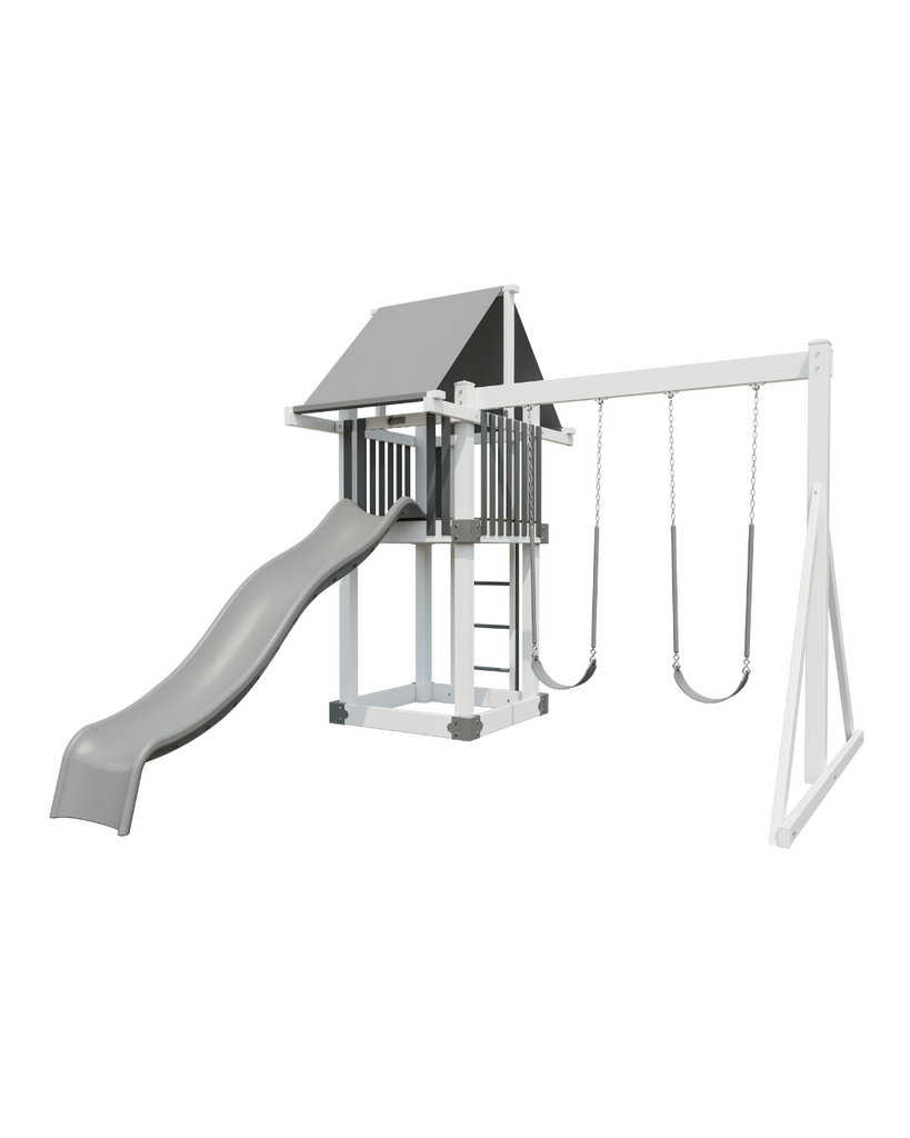 DIY PLAYSET KIT - MOD 44 WHITE & GRAY - Garden Time