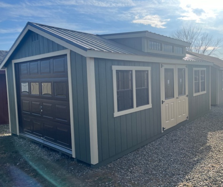 14' x 24' DURATEMP GARAGE - AVOCADO - Garden Time