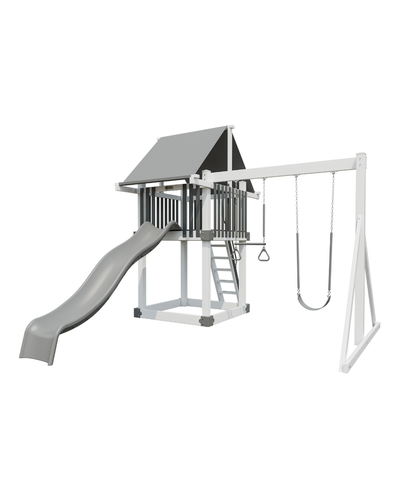 DIY PLAYSET KIT - MOD 55 WHITE & GRAY - Garden Time