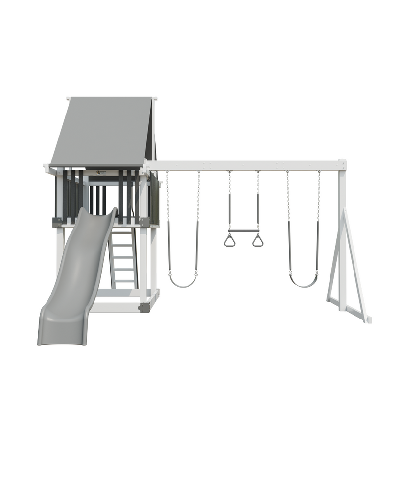 DIY PLAYSET KIT - MOD 75 WHITE & GRAY - Garden Time