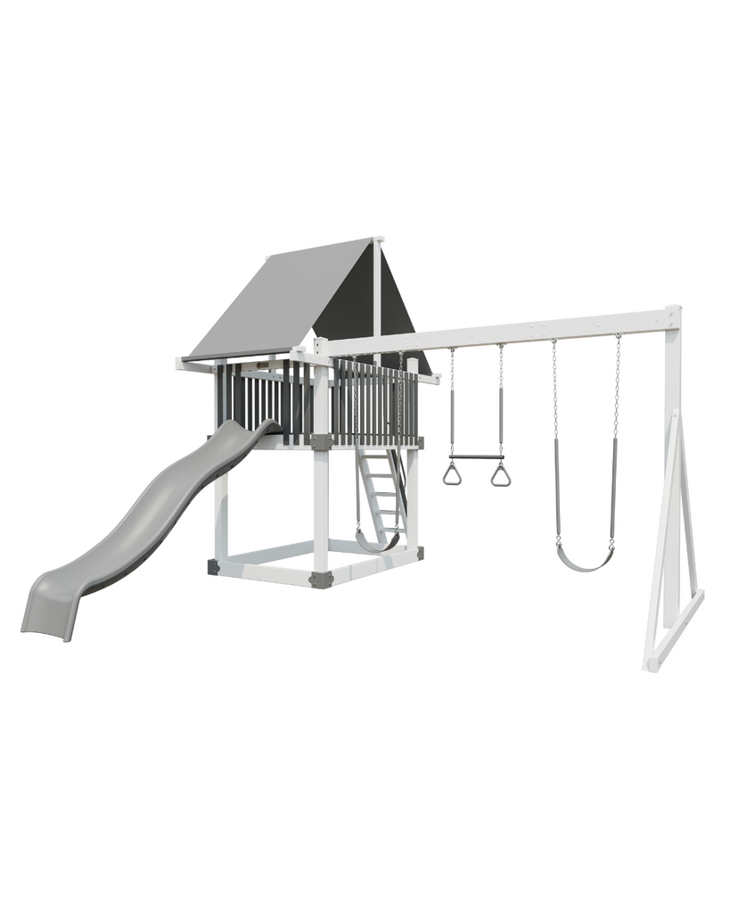 DIY PLAYSET KIT - MOD 75 WHITE & GRAY - Garden Time