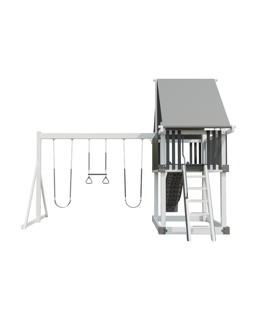 DIY PLAYSET KIT - MOD 75 WHITE & GRAY - Garden Time