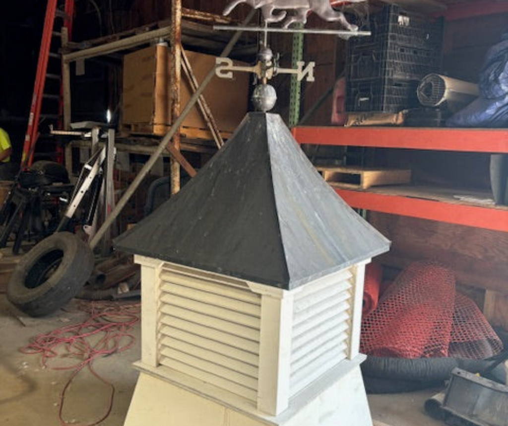 30" MORTON CUPOLA WITH HORSE WEATHERVANE - Garden Time